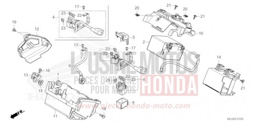 BATTERIE CRF1100DP de 2023